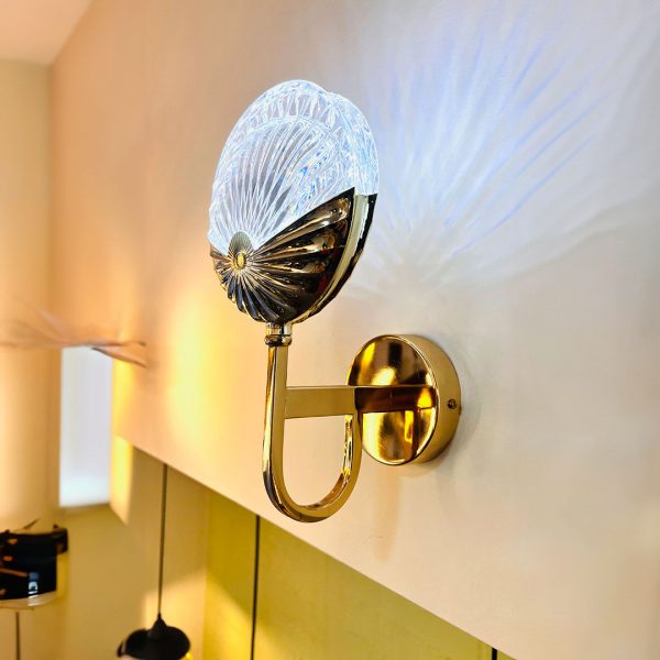 Aplique de Pared Dorado Tres Tonos